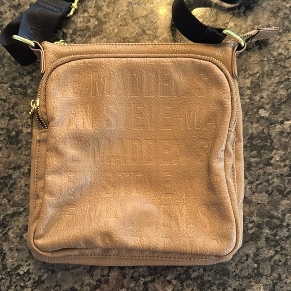 Steve Madden tan leather crossbody EUC - Picture 5 of 14